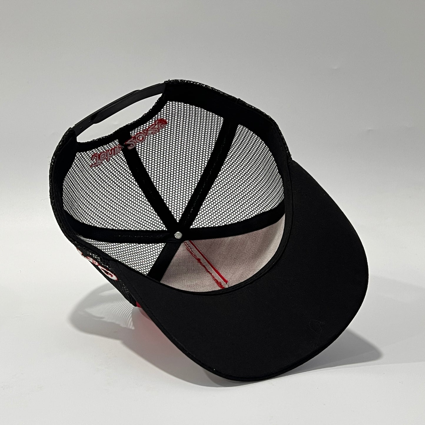 Red Chrome 8 Hat
